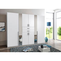 Kleiderschrank Vanea weiß B/H/T: ca. 270x210x58 cm Vanea - weiß (270,00/210,00/58,00cm)