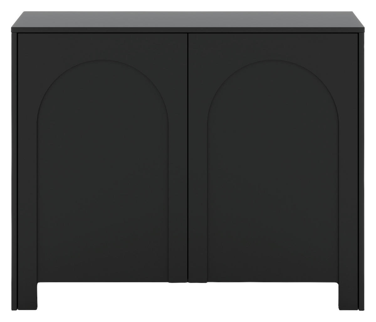 Kommode ARCO schwarz B/H/T: ca. 100x81x35 cm ARCO - schwarz (100,00/81,00/35,00cm) - WIPMEB
