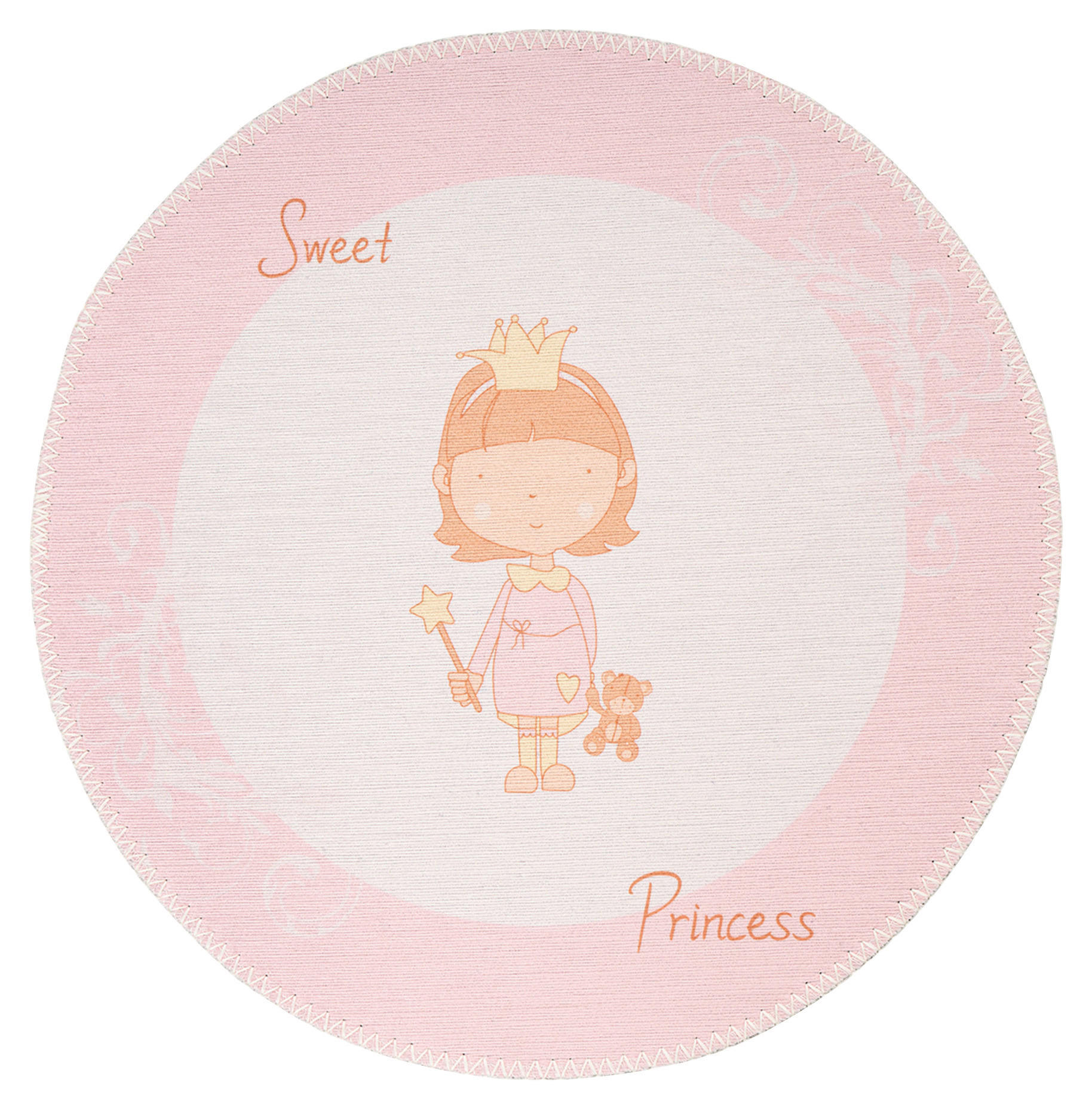 360Living Teppich Bambini rosé D: ca. 160 cm Bambini - rosé (160,00cm) - 360Living