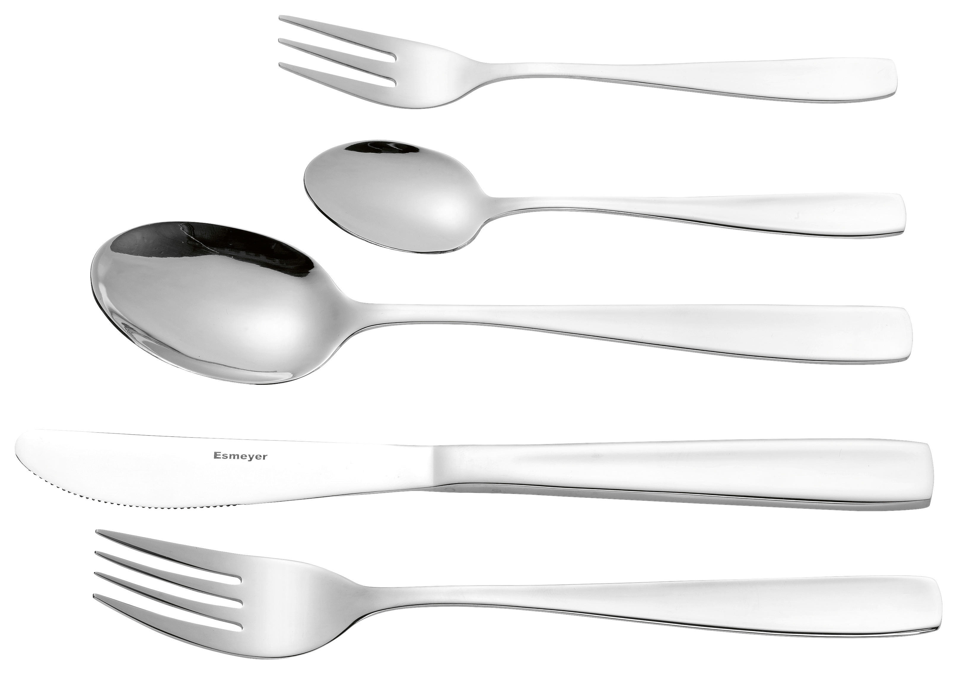Besteckset Stockholm silber Edelstahl 30 tlg. Stockholm - silber