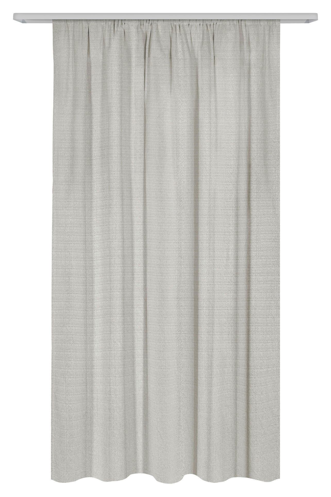 Dekovorhang Leo Silbergrau B/L: ca. 135x175 cm Leo - Silbergrau (135,00/175,00cm)