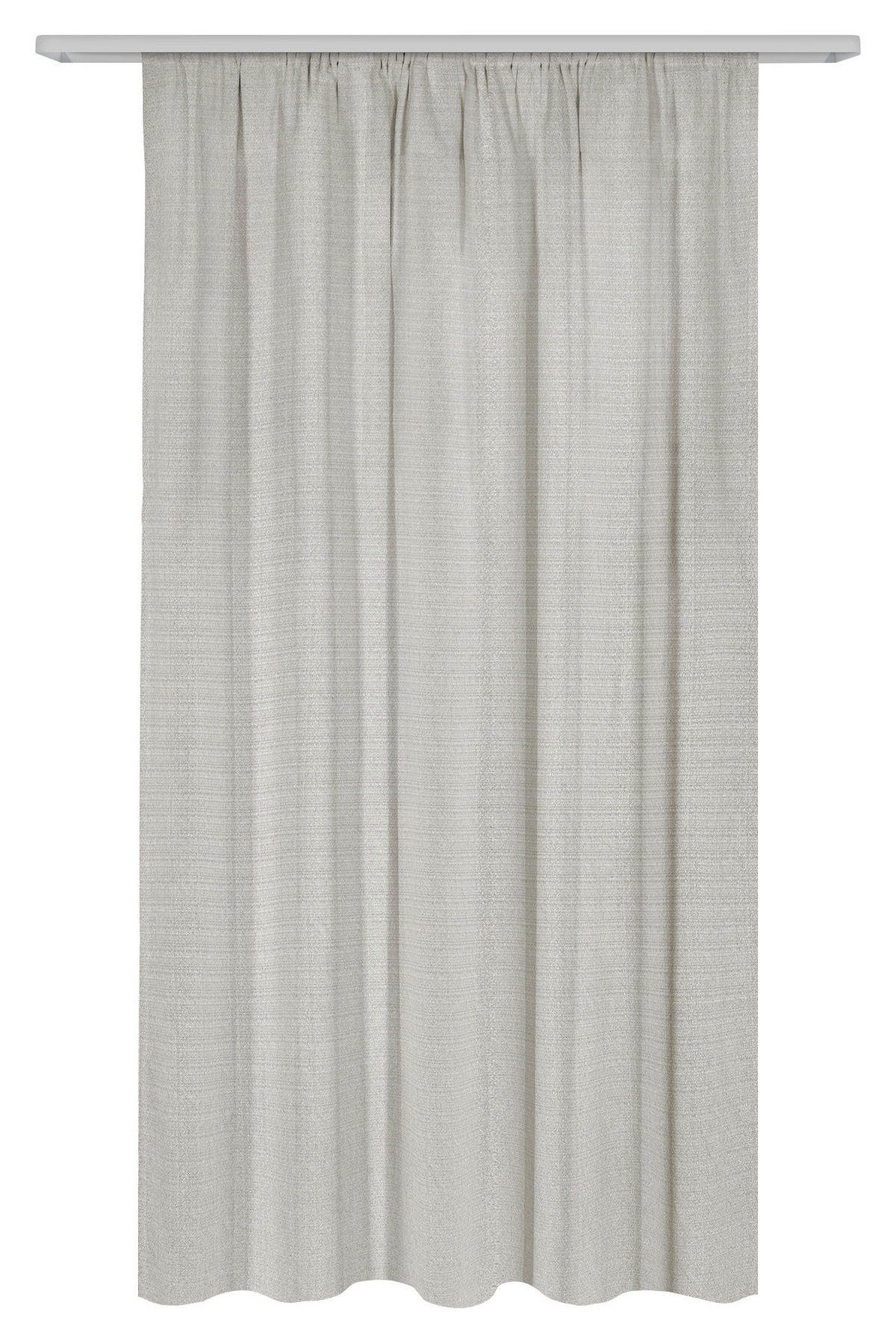 Dekovorhang Leo Silbergrau B/L: ca. 135x175 cm Leo - Silbergrau (135,00/175,00cm)