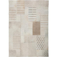 Kayoom Kurzflorteppich Gleam 560 weiß B/L: ca. 160x230 cm Gleam 560 - weiß (160,00/230,00cm) - Kayoom