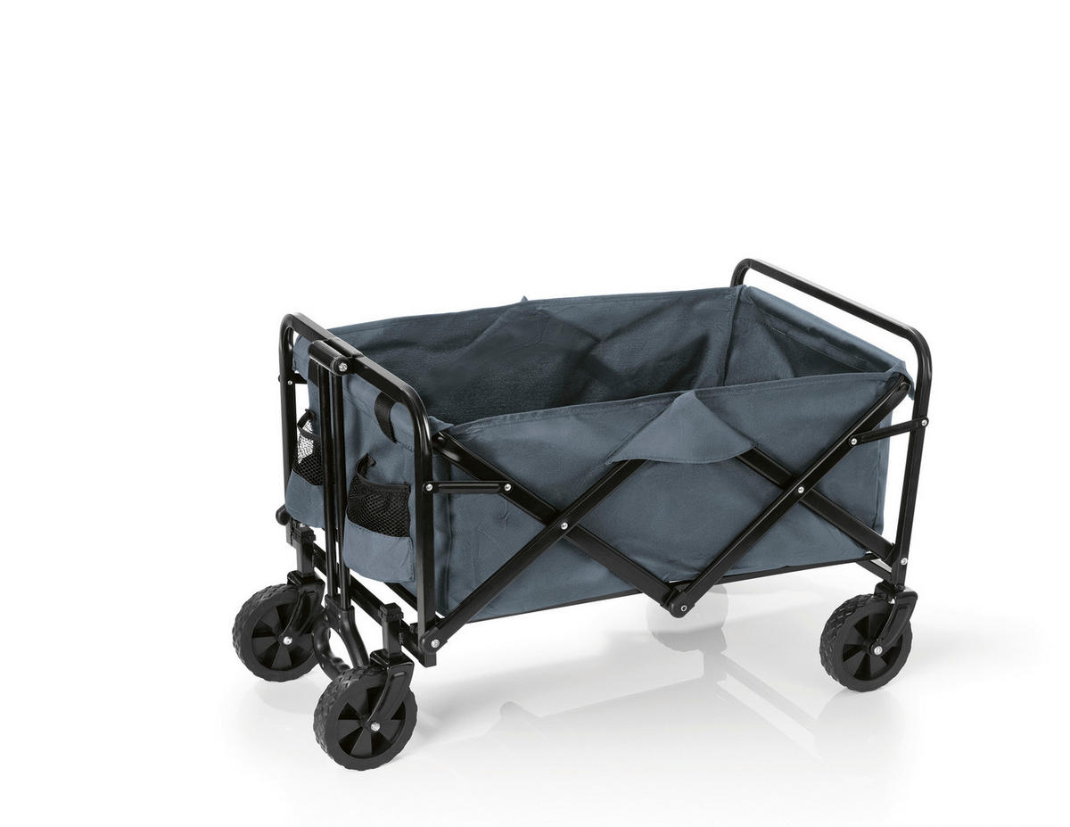 EasyMaxx Bollerwagen grau B/H/L: ca. 14x51,5x64,5 cm Bollerwagen_faltbar_EASYmaxx - grau (64,50/14,00/51,50cm) - EasyMaxx