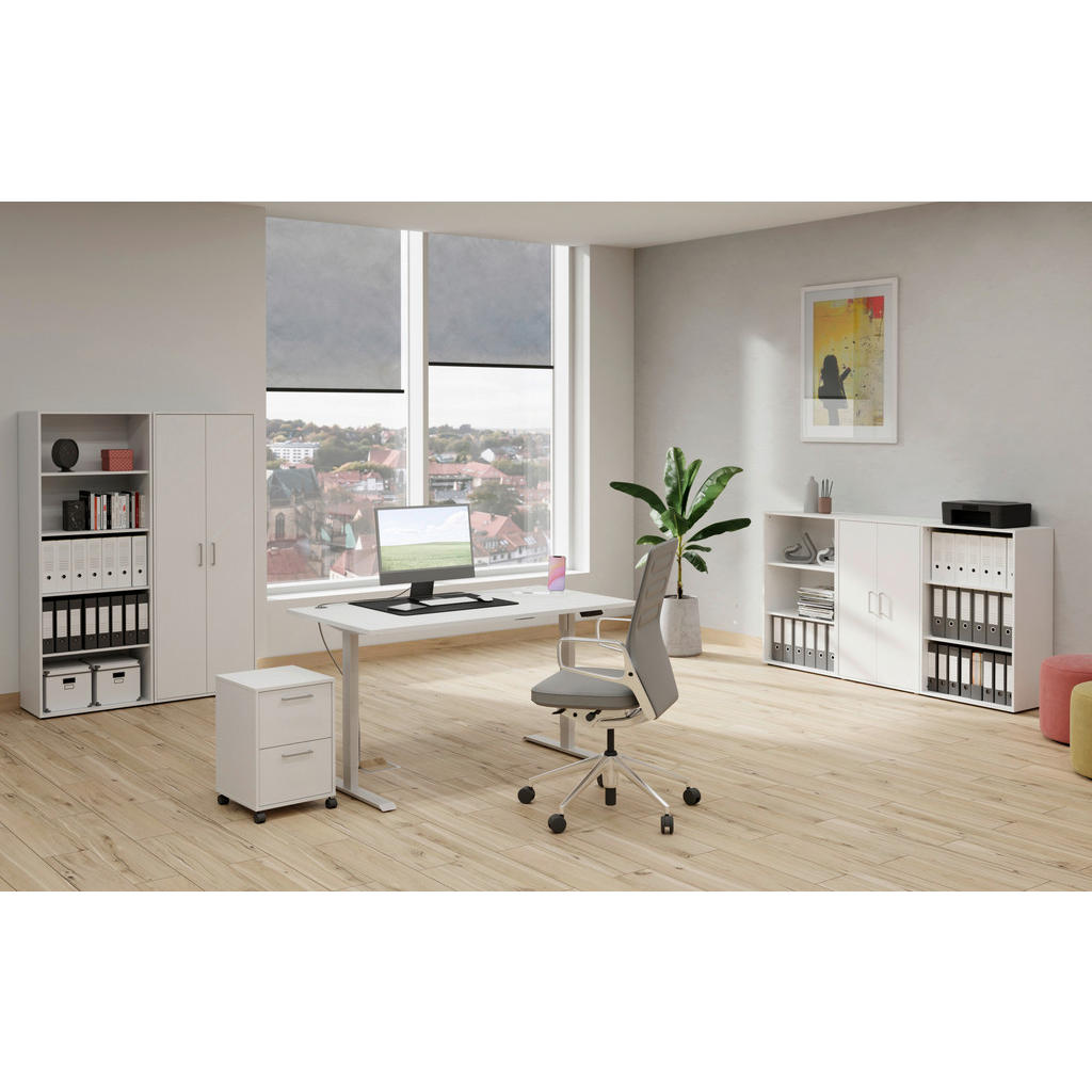 Thumbnail - höhenverstellbarer Schreibtisch B/H/T: ca. 120x116x80 cm