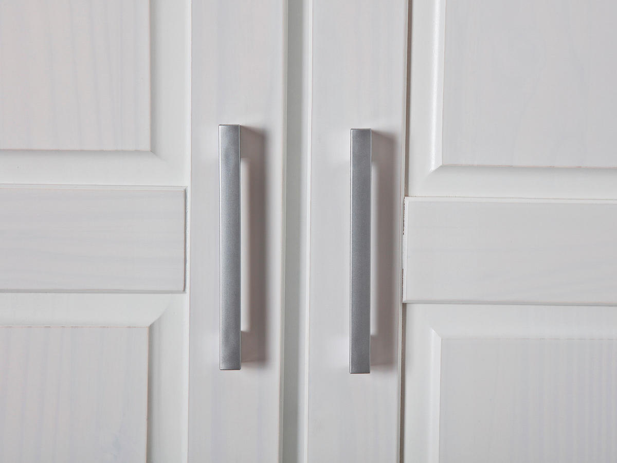 Kleiderschrank Hakon weiß B/H/T: ca. 95x190x55 cm Hakon - weiß (95,00/190,00/55,00cm) - Inter Link