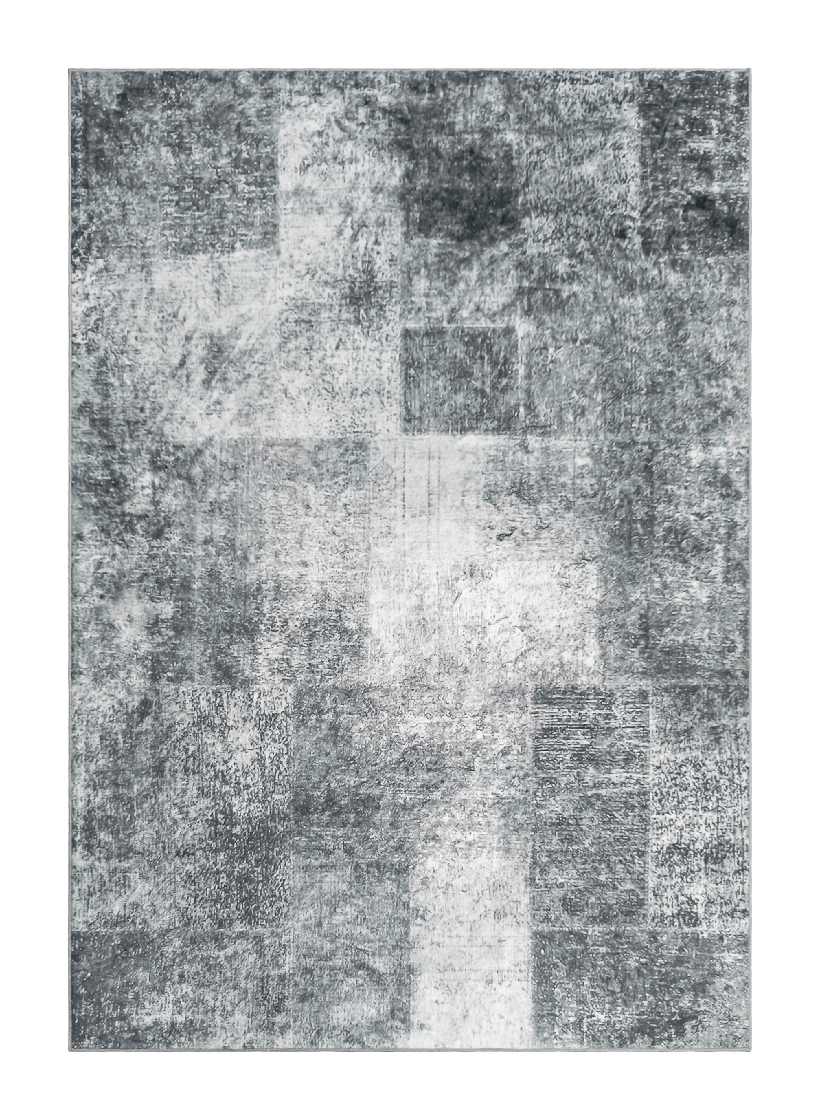 Teppich Silk silber B/L: ca. 80x150 cm Silk - silber (80,00/150,00cm)