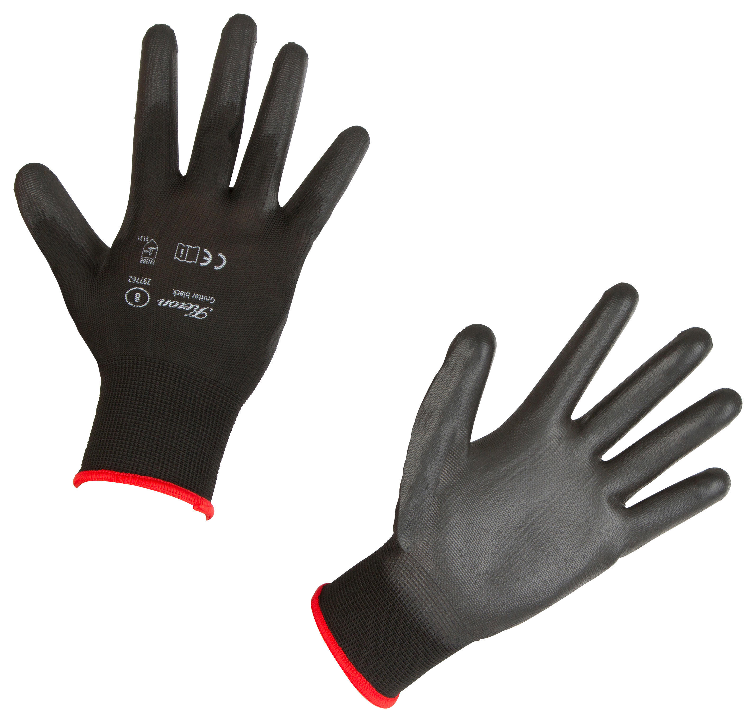 Handschuhe schwarz Arbeitshandschuhe_Gnitter Gr.11 - schwarz