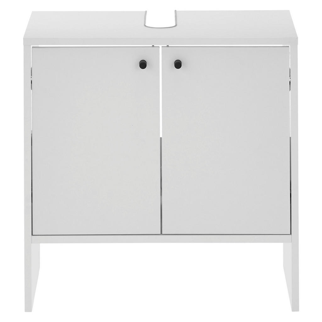 Thumbnail - Waschbeckenunterschrank Kairo weiß B/H/T: ca. 60x60x35 cm