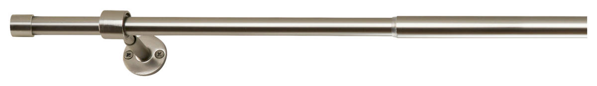 Stilgarnituren Edelstahloptik Metall L: ca. 280 cm ausziehbar von ca. 160 bis 280 cm 1.0 Läufe Teleskopgarnitur_2in1 - Edelstahloptik (280,00cm) - ondeco