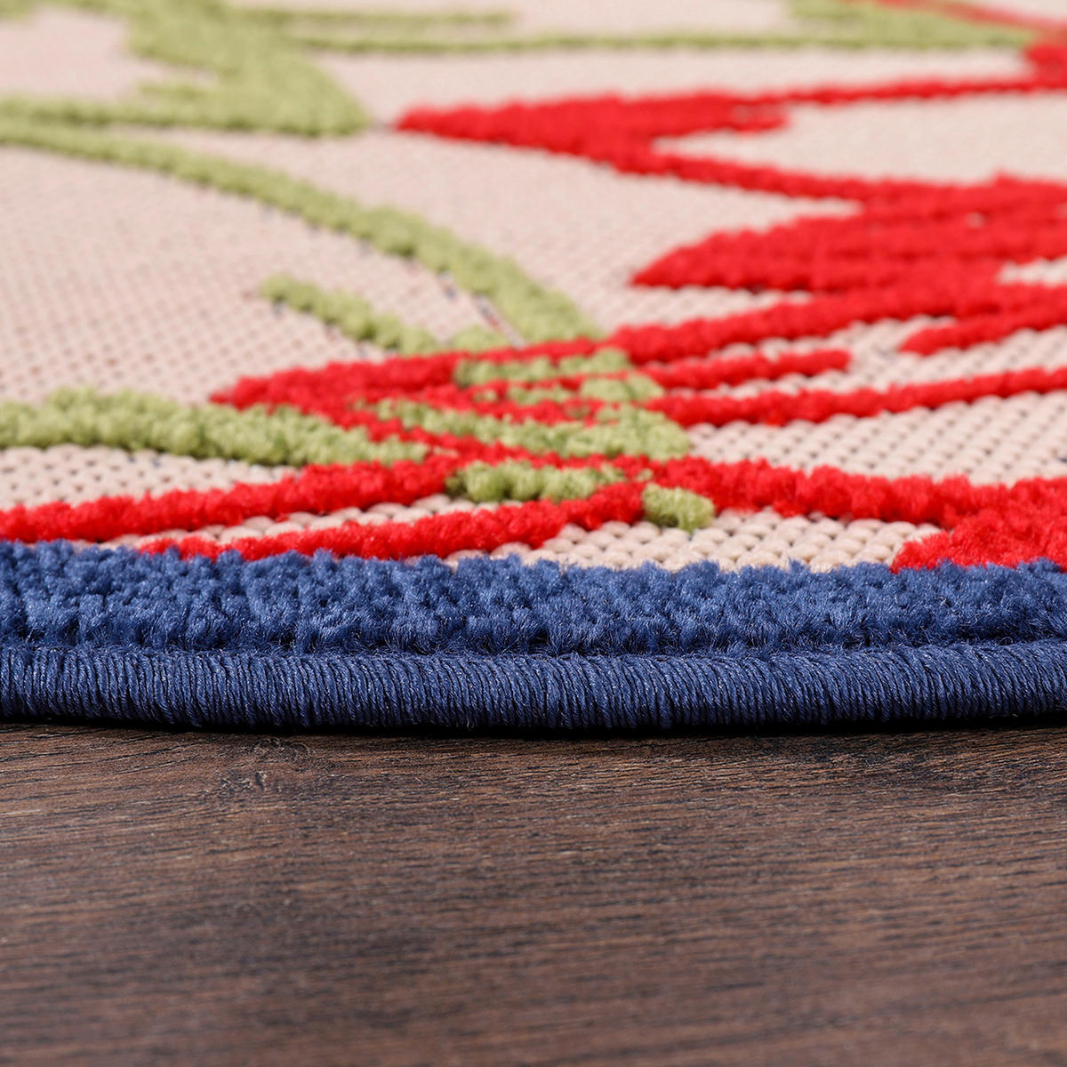 Sanat Outdoorteppich FLORAL bunt B/L: ca. 150x150 cm FLORAL - bunt (150,00/150,00cm) - Sanat