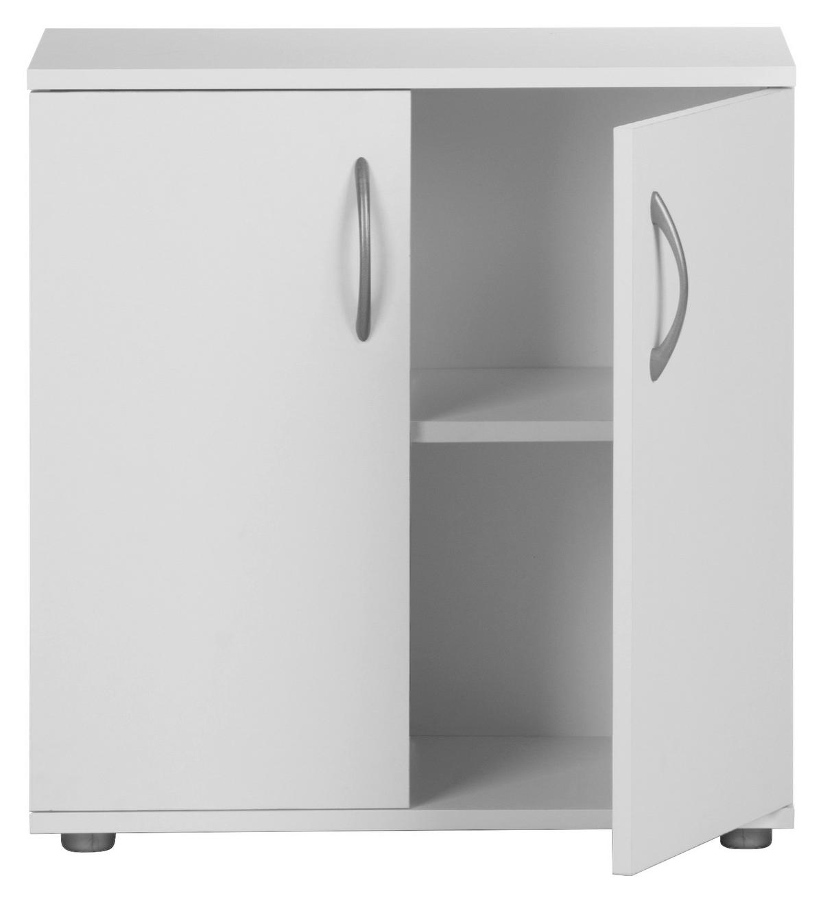 Kommode Peggy 1 weiß B/H/T: ca. 57x58x29 cm Peggy 1 - weiß (57,00/58,00/29,00cm)
