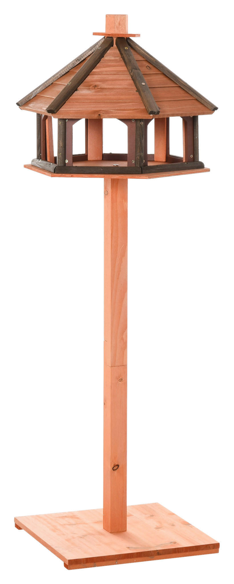 PawHut Vogelhaus natur Holz B/H/L: ca. 52x130x52 cm Vogelhaus - natur (52,00/52,00/130,00cm) - PawHut