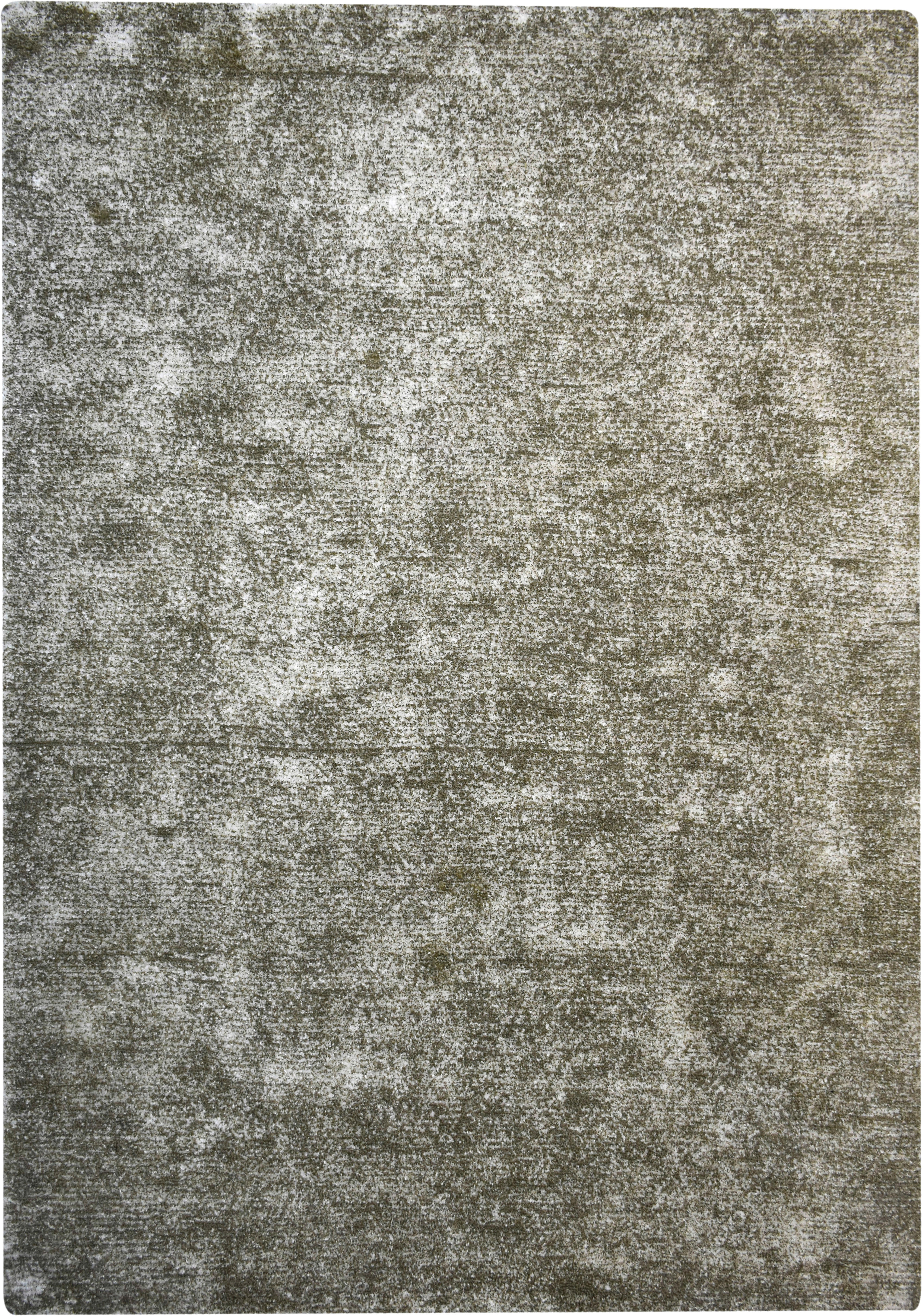 Kayoom Kurzflorteppich Etna 110 olive B/H/L: ca. 80x0,9x150 cm Etna 110 - olive/silber (150,00/80,00/0,90cm) - Kayoom