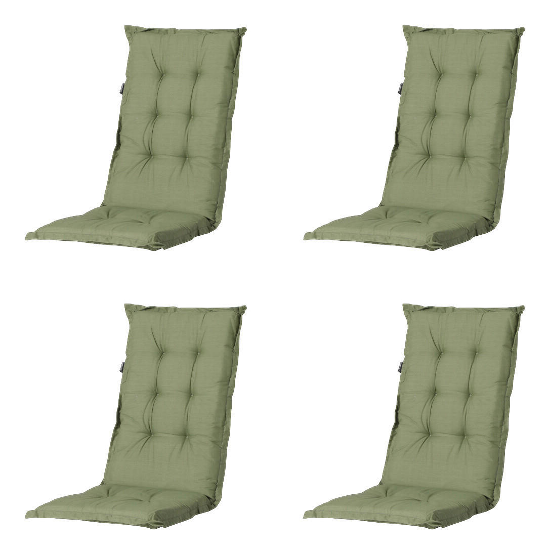 Madison Auflagen Set Basic Basic - grün (123,00/50,00/2,00cm) - Madison