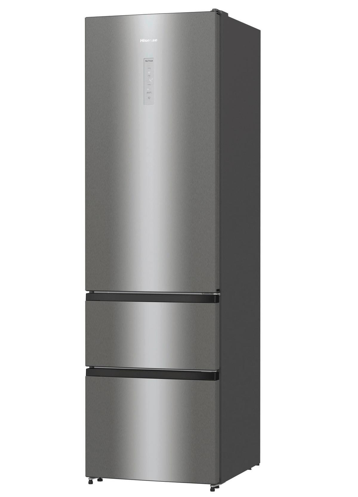 Hisense Kühl-/Gefrierkombination RM469N4ACD Silbergrau Kühl-Gefrierkombi RM469N4ACD - Silbergrau - Hisense