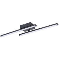 POCOline LED-Deckenleuchte schwarz Kunststoff B/H/L: ca. 7x5,6x50 cm LED-Deckenleuchte_Cleo - schwarz (50,00/7,00/5,60cm) - POCOline