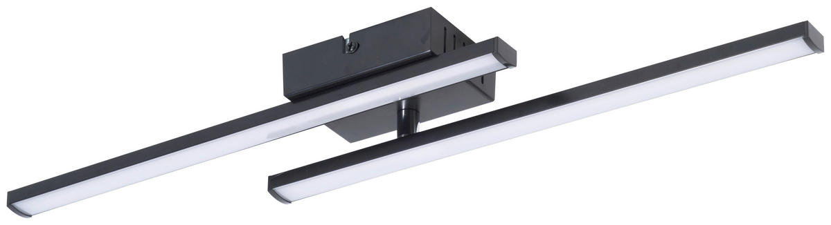 POCOline LED-Deckenleuchte schwarz Kunststoff B/H/L: ca. 7x5,6x50 cm LED-Deckenleuchte_Cleo - schwarz (50,00/7,00/5,60cm) - POCOline
