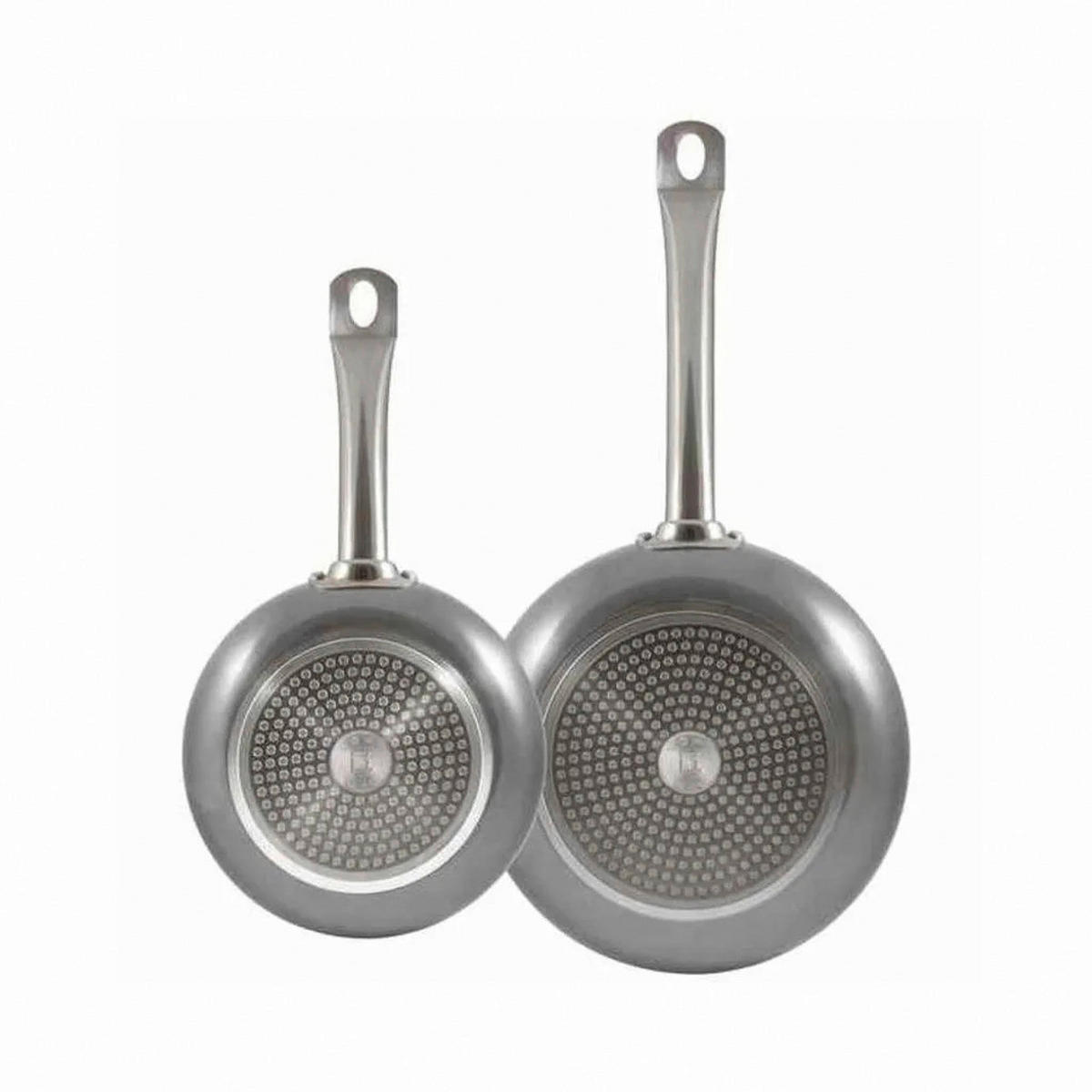 BERGNER Pfannenset Prochef silber Aluminium Prochef - schwarz/silber - BERGNER