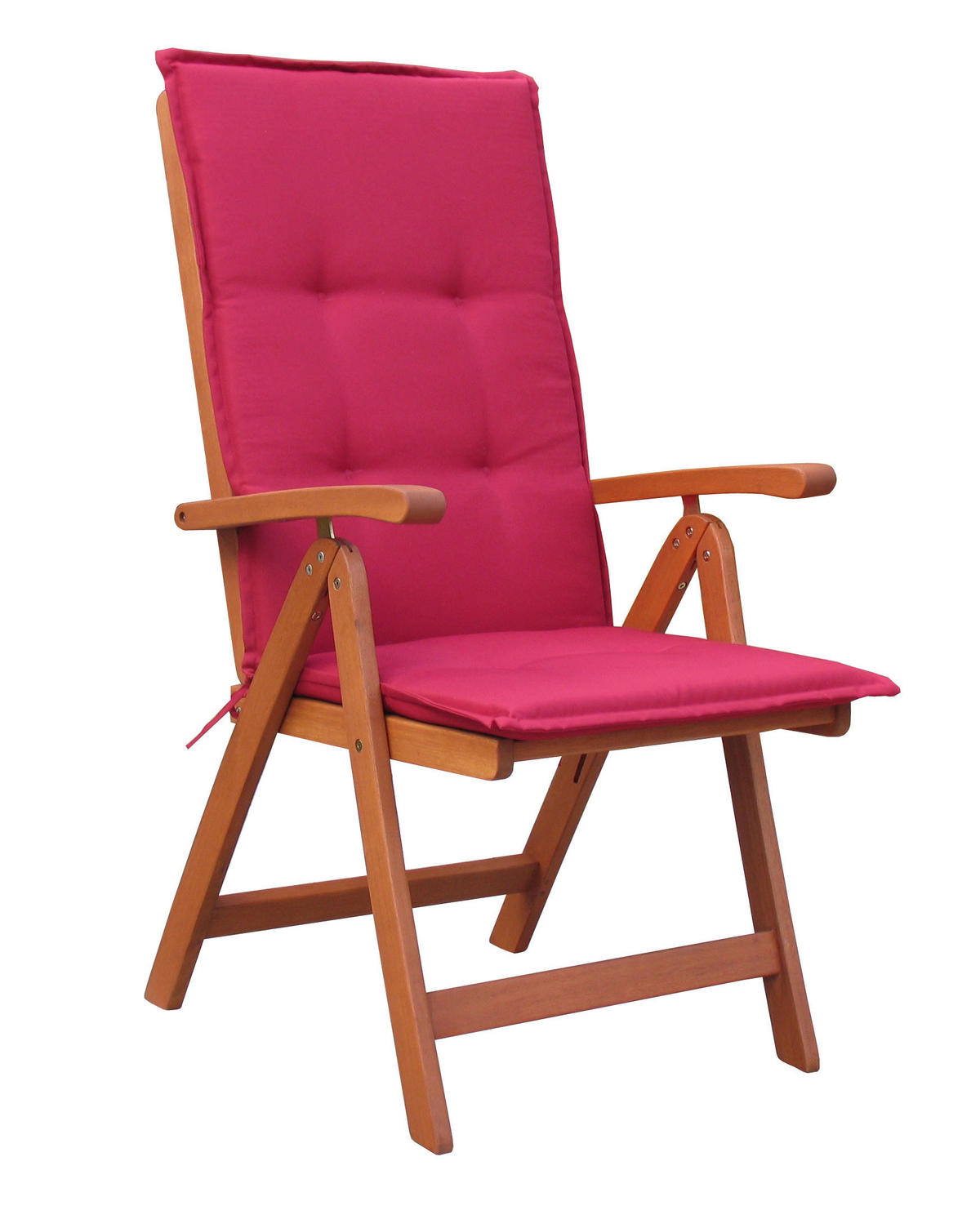 Grasekamp Auflage für Hochlehner rot Polyester-Mischgewebe B/H/L: ca. 53x7x121 cm Auflage_Hochlehner - rot (121,00/53,00/7,00cm) - Grasekamp