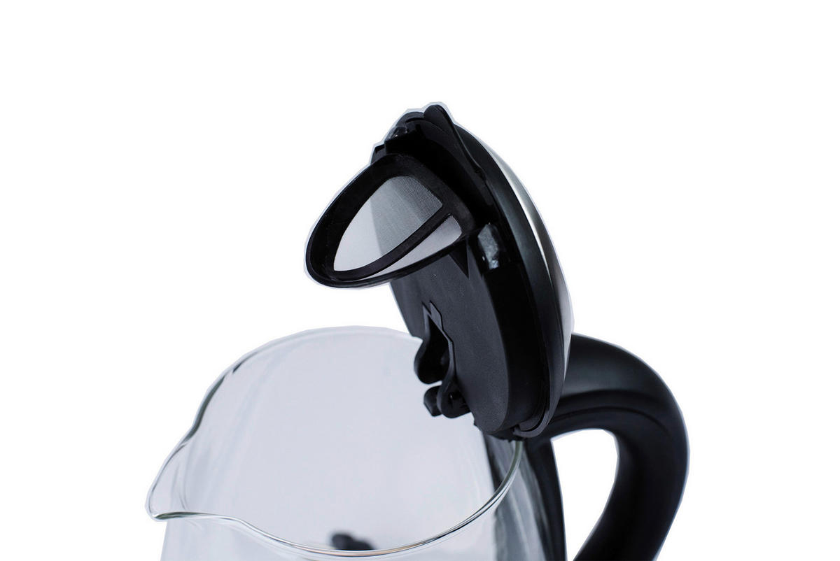 Elta Wasserkocher WK-2200.1 Edelstahl schwarz Glas ca. 1,8 l ▷ online bei  POCO kaufen