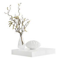 Wandboard Shelvy 23 weiß hochglänzend B/H/T: ca. 24x4x24 cm Shelvy 23 - weiß (24,00/4,00/24,00cm)