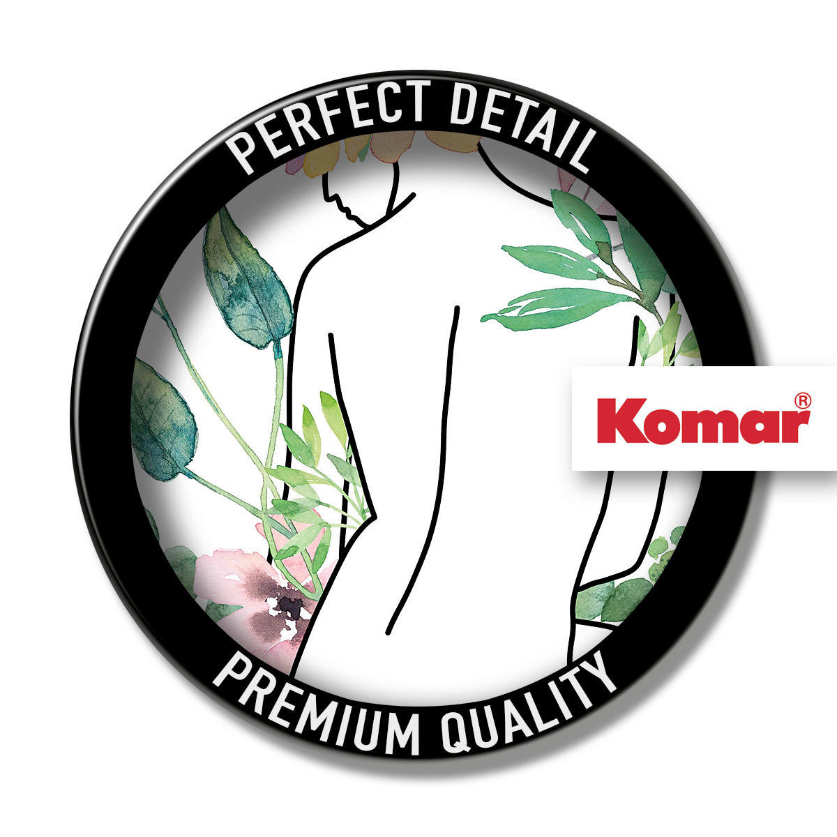 Komar Poster Vita Pura Blumenranke B/L: ca. 30x40 cm Vita Pura - (30,00/40,00cm) - Komar