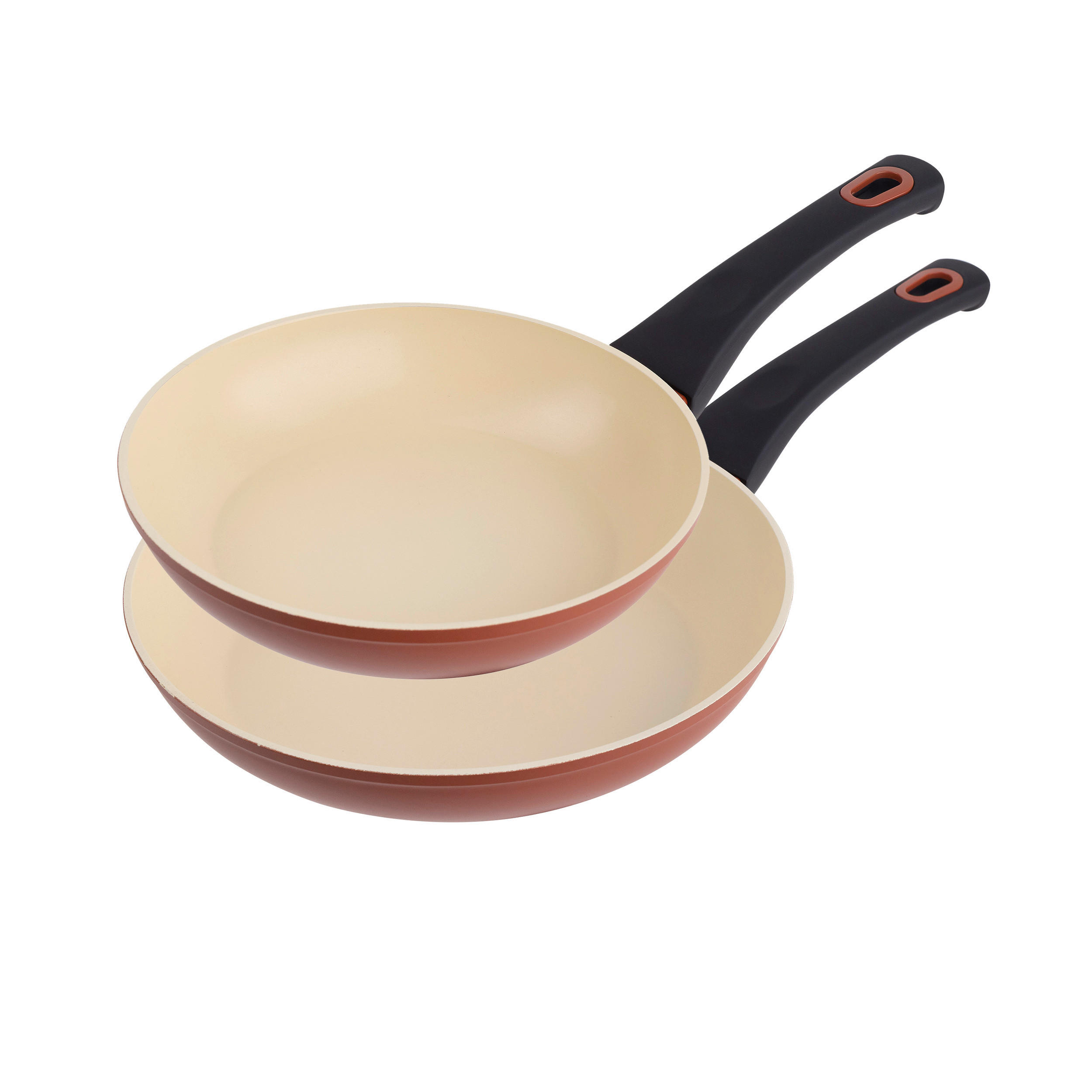 SAN IGNACIO Pfannenset SAFARI rot Aluminium 2 tlg. SAFARI - rot - SAN IGNACIO