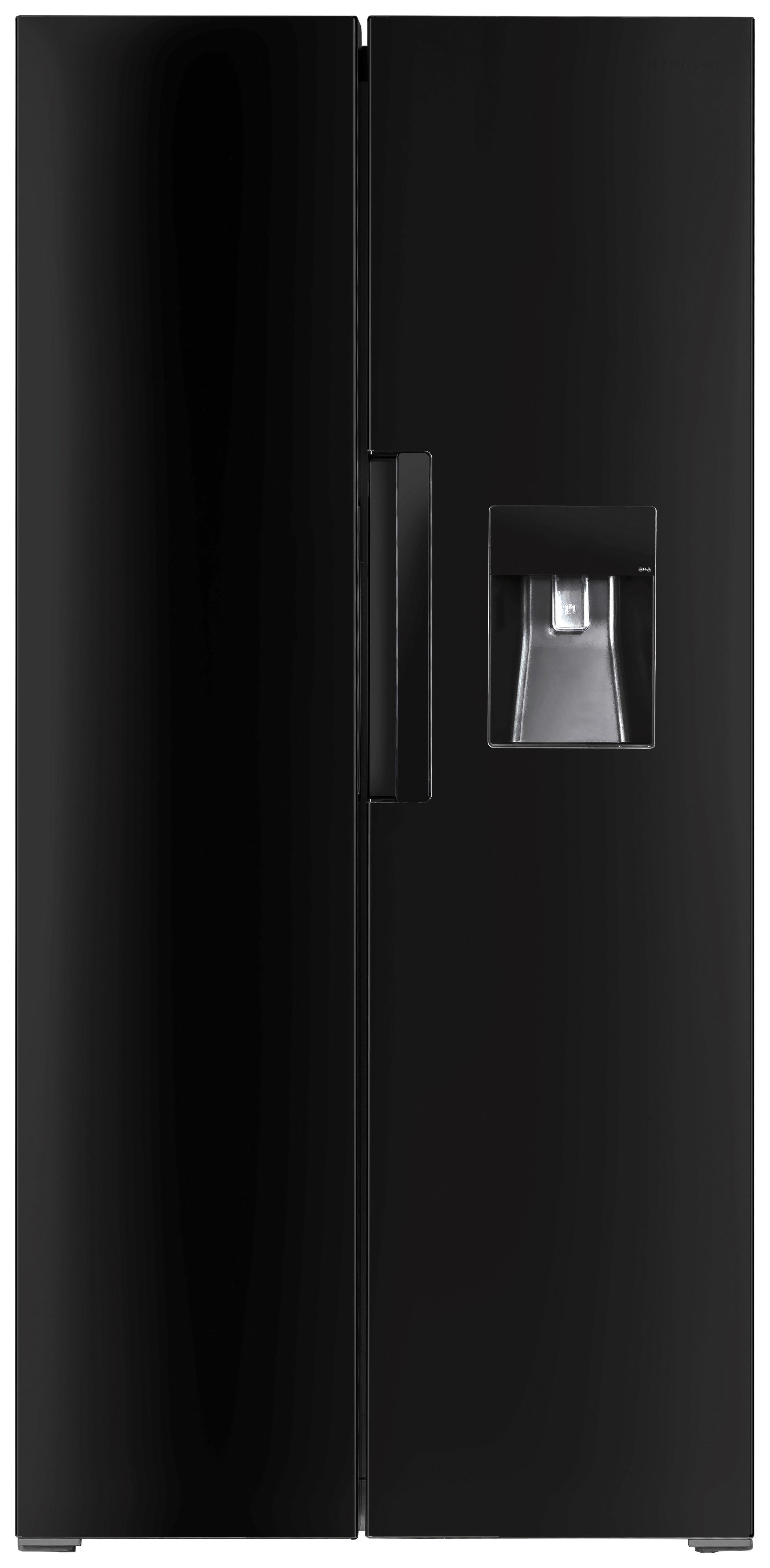 POCOline Side-by-Side SBS-178-440-DSWDNF schwarz B/H/T: ca. 83,6x178x63,6 cm Side-by-Side SBS 178-440 DSWDNF - schwarz (83,60/178,00/63,60cm) - POCOline