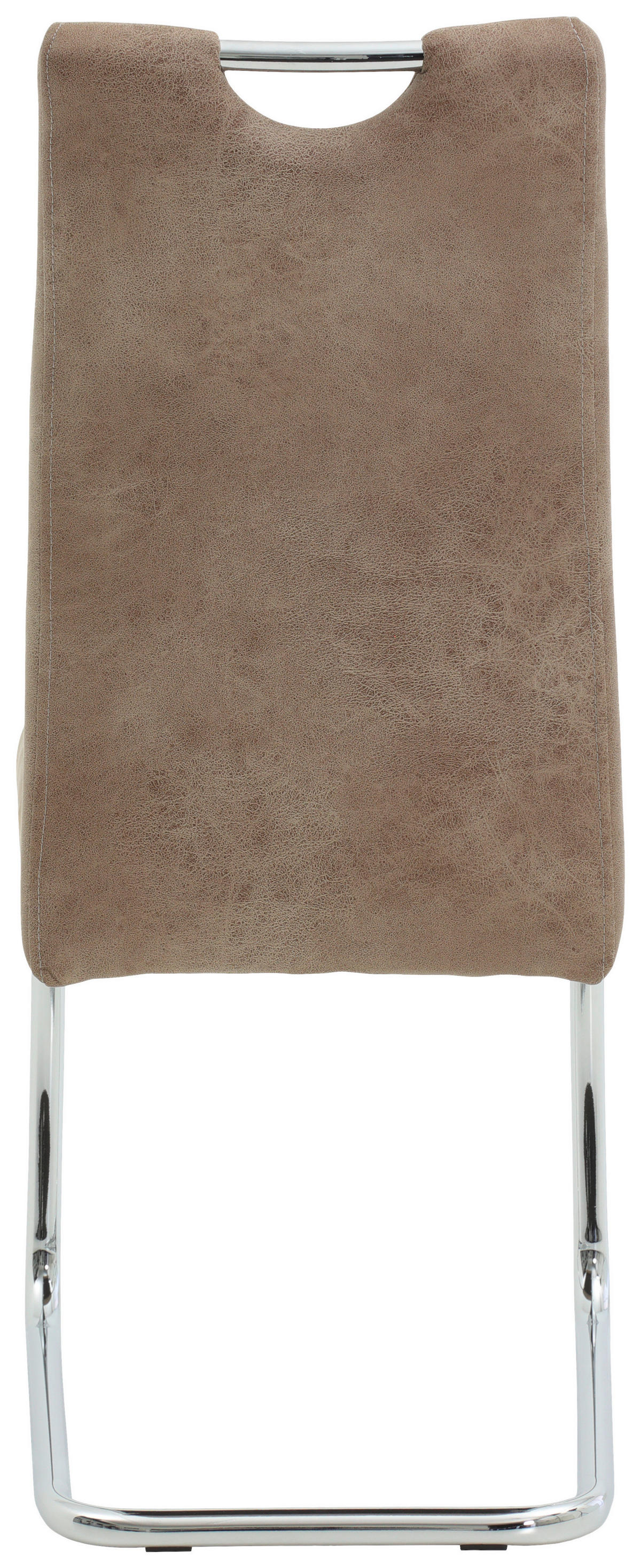 Schwingstuhl Flora beige Vintage B/H/T: ca. 43x98x59 cm Flora - beige/Chrom (43,00/98,00/59,00cm)