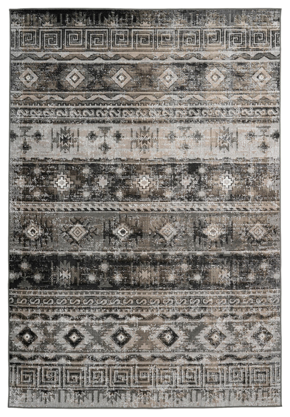 360Living Teppich Ariya grau B/L: ca. 120x170 cm Ariya - grau (120,00/170,00cm) - 360Living