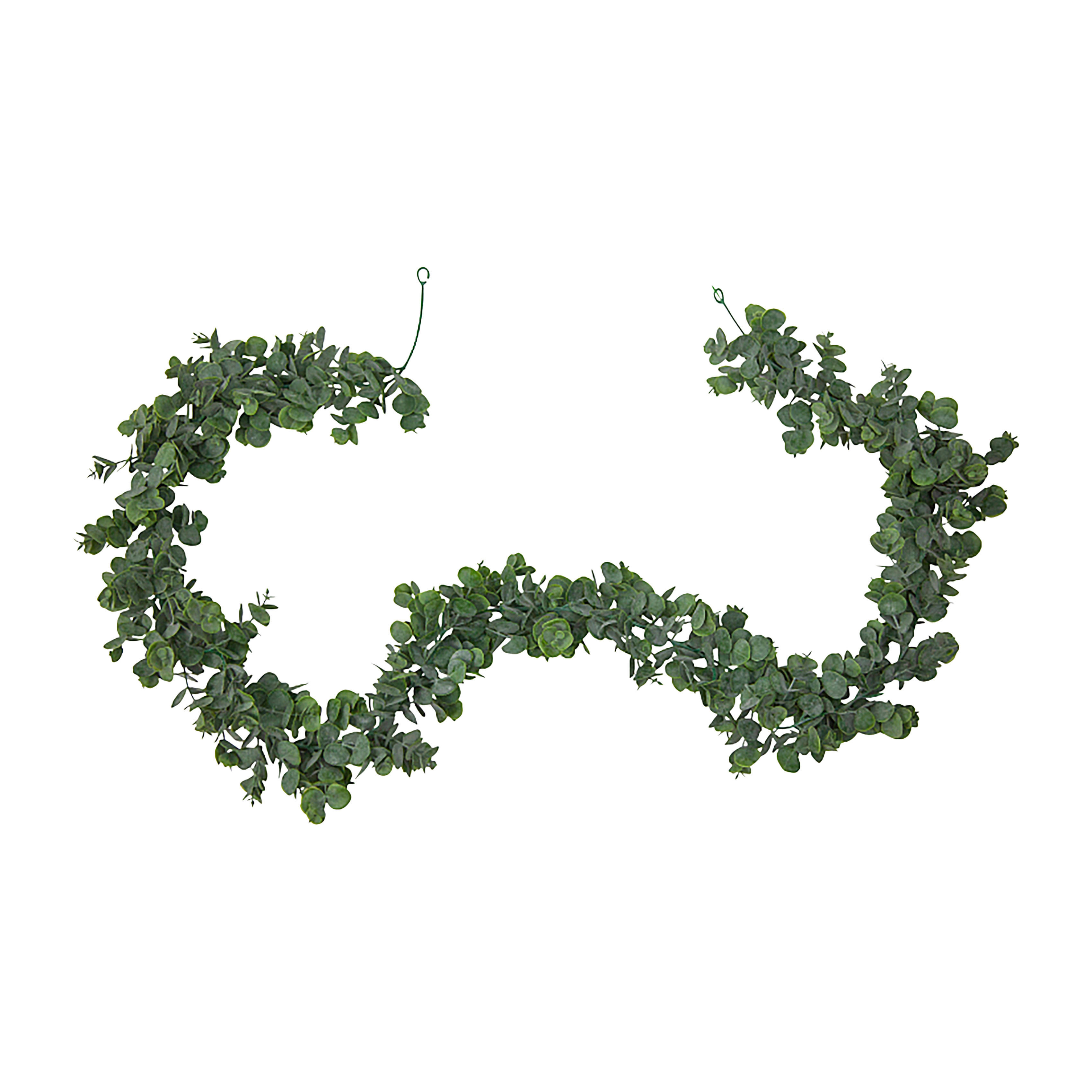 Kunstpflanze grün Kunststoff B/H/L: ca. 6x8x160 cm Eukalyptus-Girlande - grün (160,00/6,00/8,00cm)