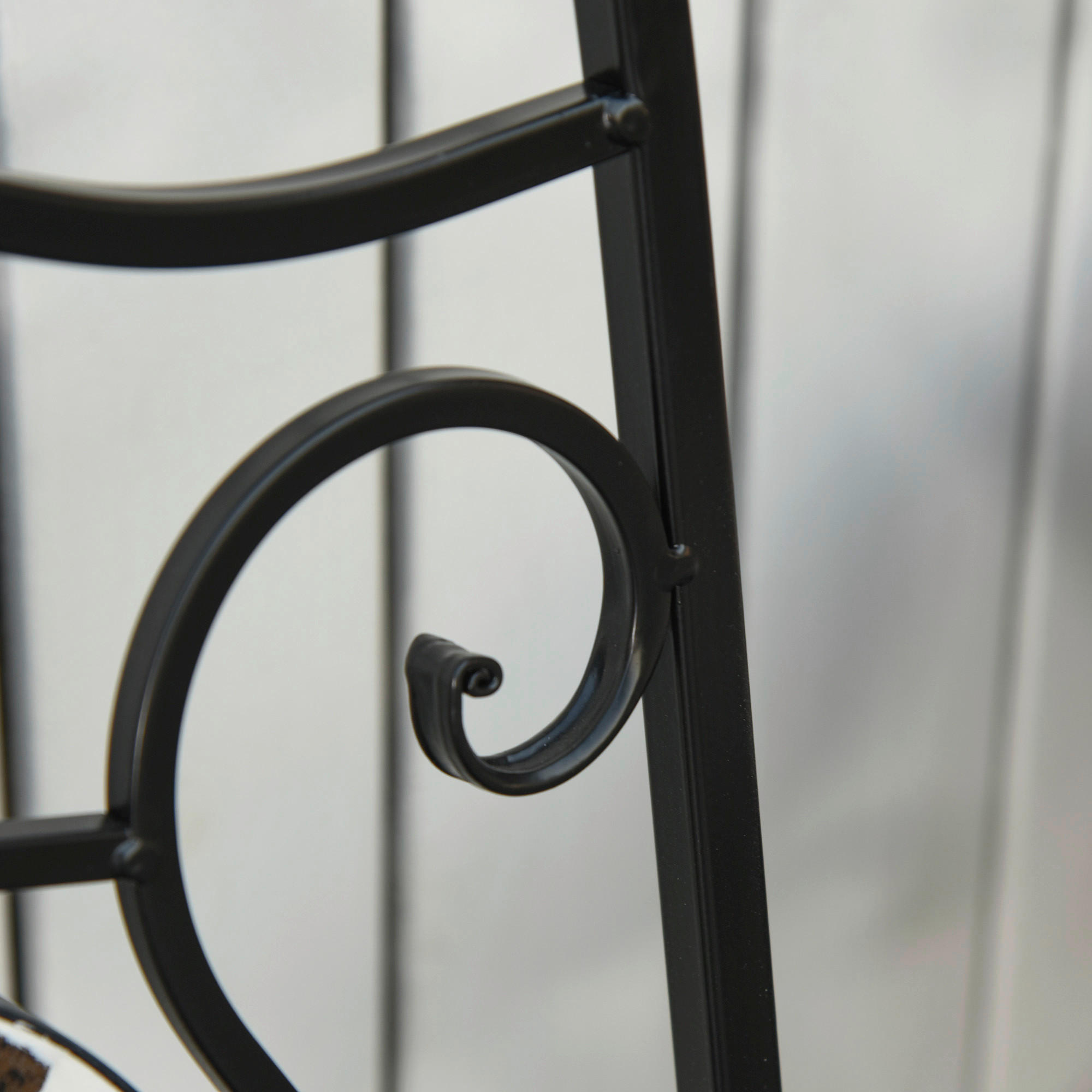 Outsunny Gartenmöbel-Set bunt Metall - ...