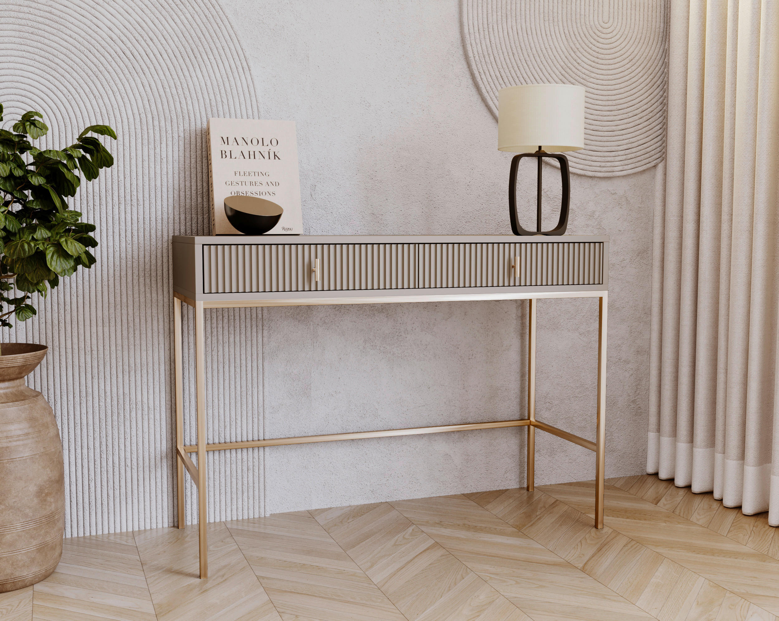 Schminktisch IMAGGIORE Cashmere B/H/T: ca. 104,2x77x50 cm IMAGGIORE - Cashmere (104,20/77,00/50,00cm) - WIPMEB