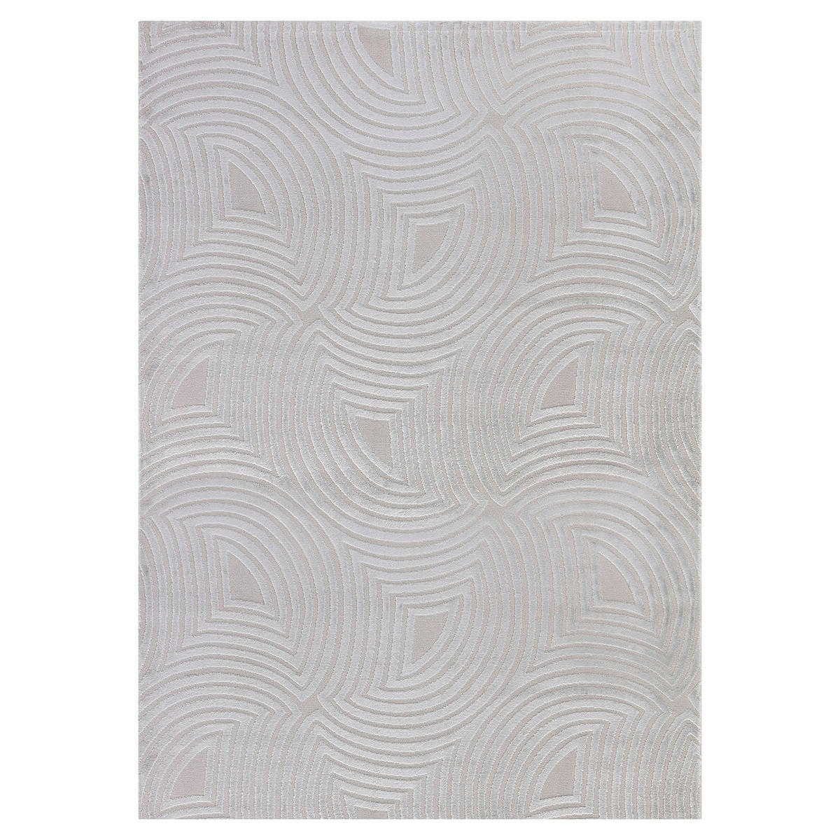 Ayyildiz Teppich SAHARA silber B/L: ca. 120x170 cm SAHARA - silber (120,00/170,00cm) - Ayyildiz
