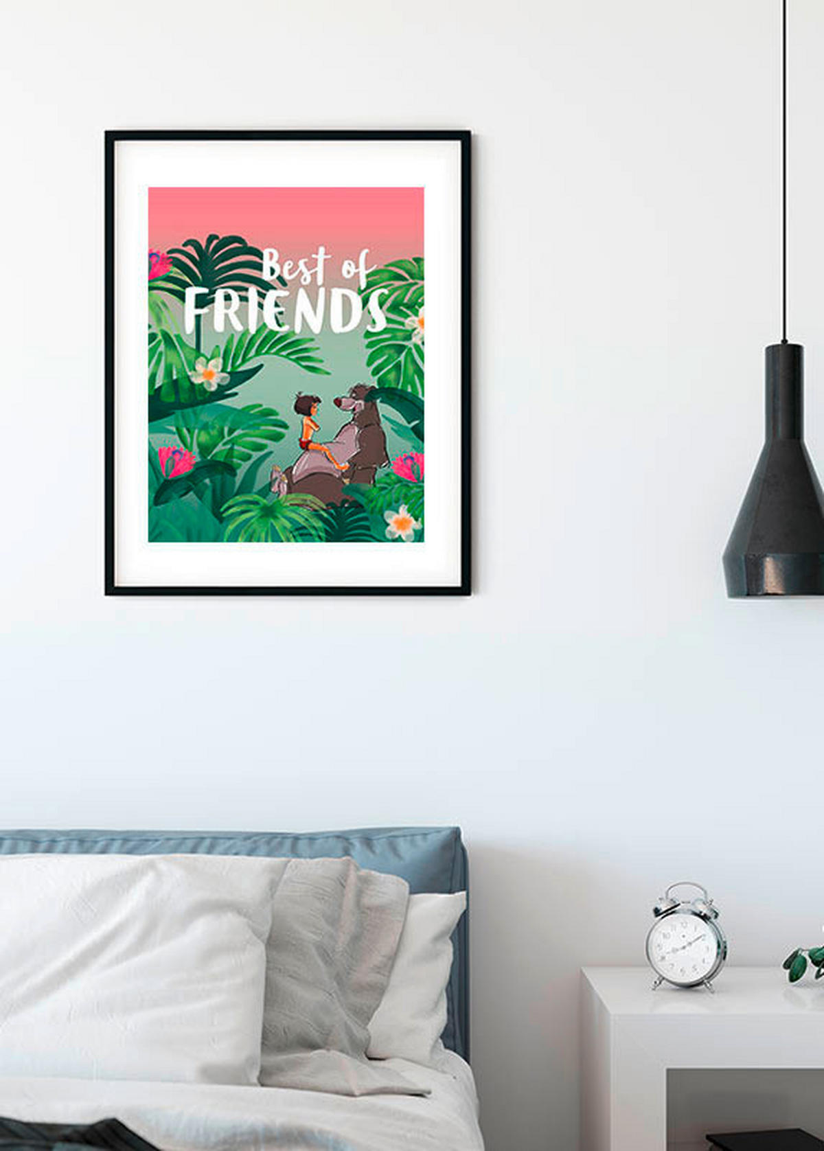 Komar Poster Jungle Book Best of Friends Disney B/L: ca. 30x40 cm Jungle Book Best of Friends - (30,00/40,00cm) - Komar