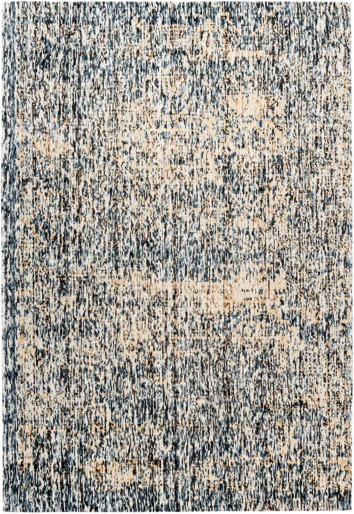 Padiro Kurzflorteppich Puerto 125 blau B/H/L: ca. 200x0,8x290 cm Puerto 125 - beige/blau (290,00/200,00/0,80cm) - Padiro