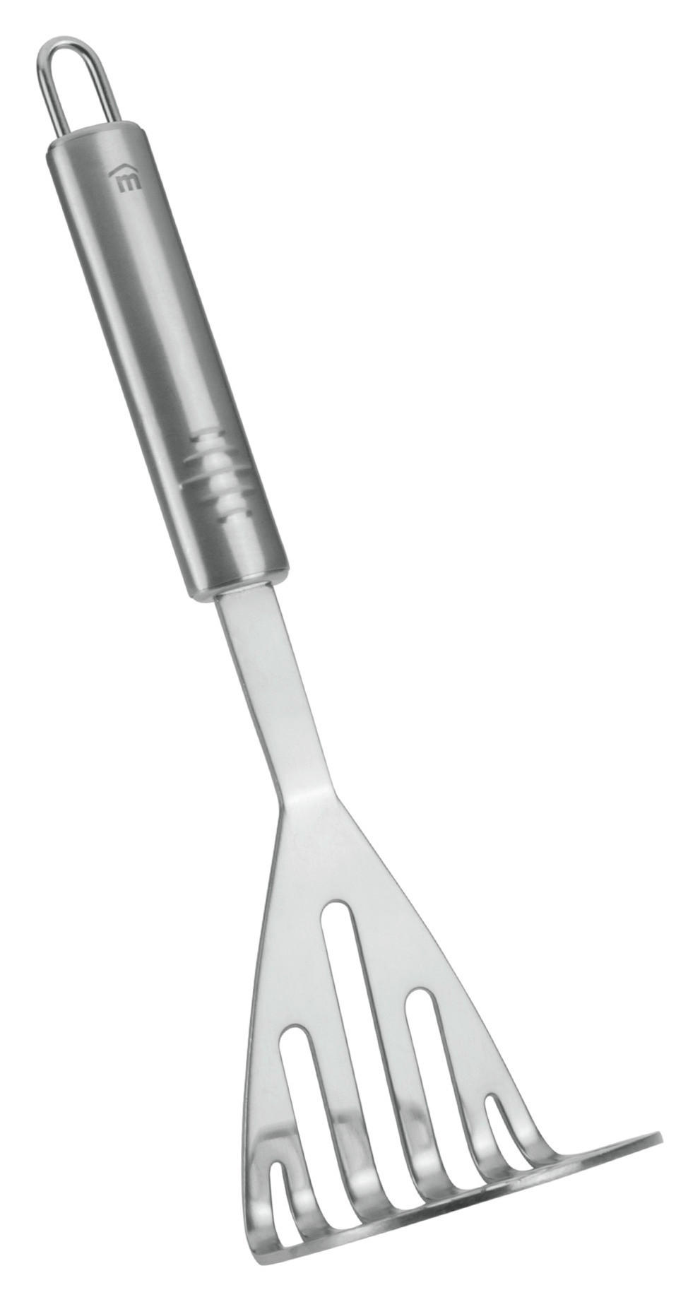Haushaltshelfer silber Edelstahl B/H/L: ca. 7,8x25,4x7 cm Kartoffelstampfer - silber (7,00/7,80/25,40cm)