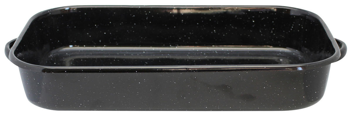 ELO Basic Brat-/Auflaufform schwarz Eisen B/H/L: ca. 20x6x32 cm Brat-/u.Auflaufform - schwarz (32,00/20,00/6,00cm) - ELO Basic