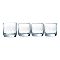 CreaTable Whiskyglas 4er-Set Paradisio klar Paradisio - klar - CreaTable