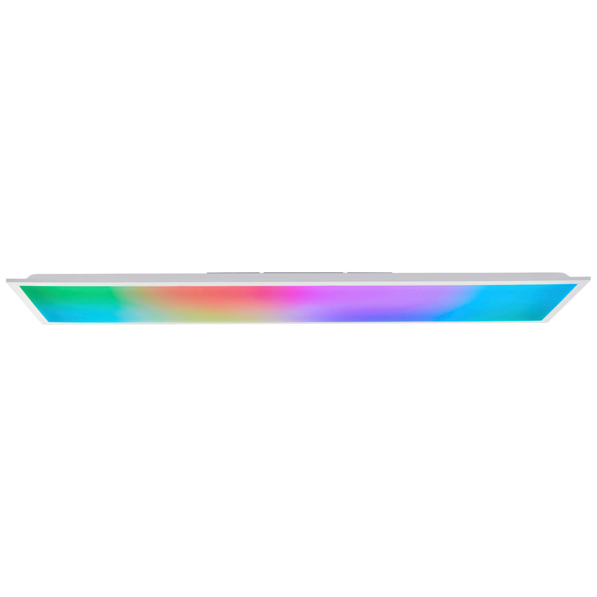 Brilliant LED-Deckenleuchte weiß Metall Kunststoff B/H/L: ca. 122,5x8x33 cm Briston - weiß (33,00/122,50/8,00cm) - Brilliant