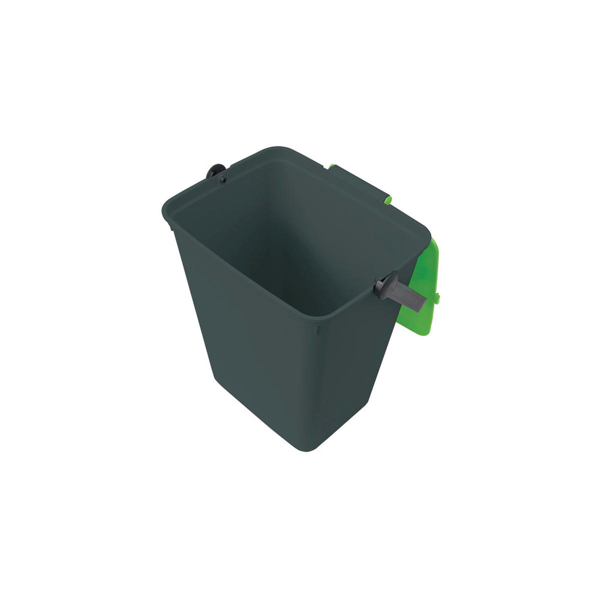 Eco-Logico Abfalltrennbehälter 4er Set mehrfarbig B/H/L: ca. 26,5x41x30,5 cm Abfalltrennbehälter_4xca.14l - mehrfarbig/grau (30,50/26,50/41,00cm) - Eco-Logico