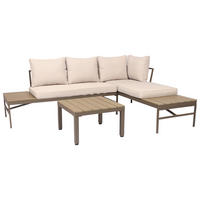 Gartensitzgruppe Nina natur Polyester Nina - natur