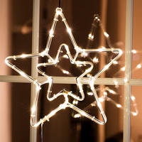 LED Lichterschlauch Stern LED-Lichterschlauch_Stern - warmweiß