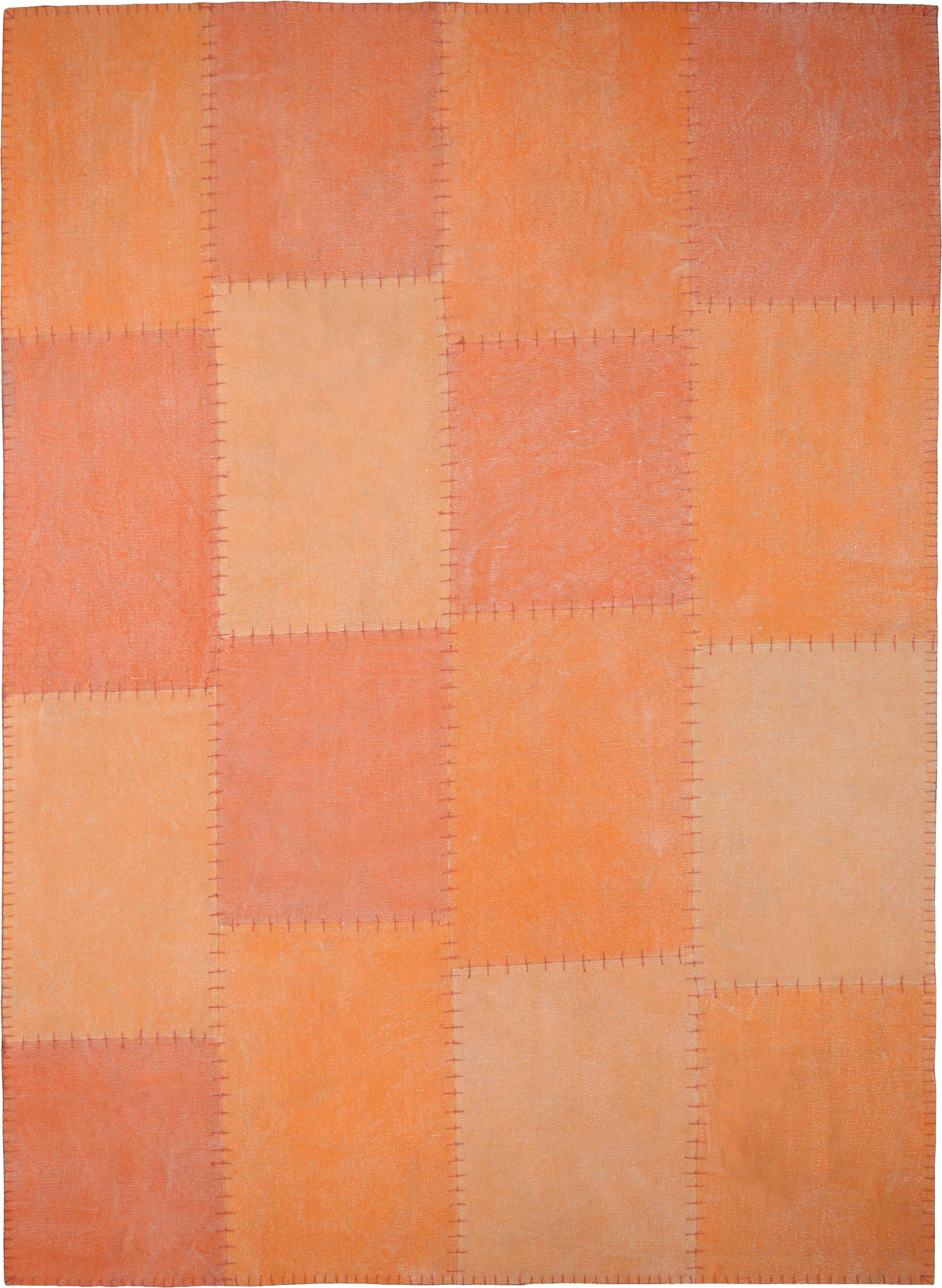 Kayoom Kurzflorteppich Lyrical 110 mehrfarbig B/L: ca. 120x170 cm Lyrical 110 - orange/mehrfarbig (120,00/170,00cm) - Kayoom