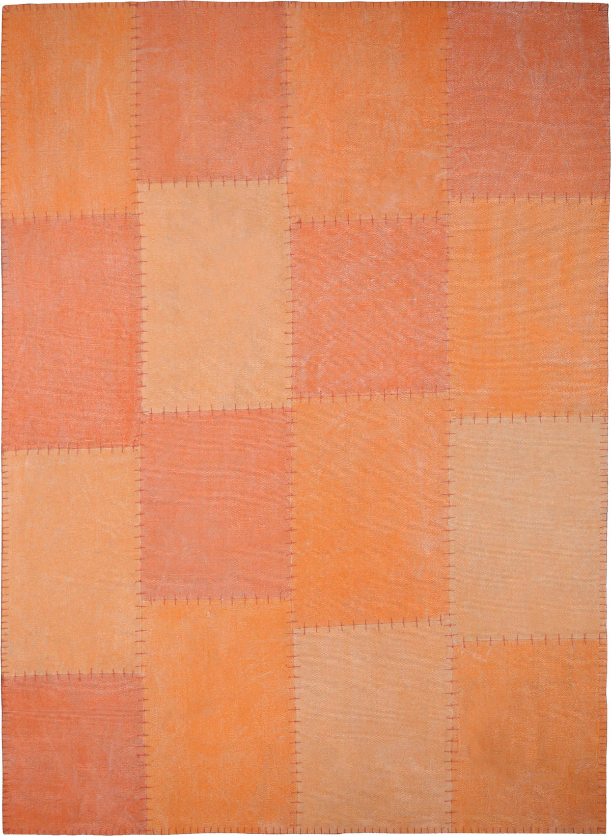 Kayoom Kurzflorteppich Lyrical 110 mehrfarbig B/L: ca. 120x170 cm Lyrical 110 - orange/mehrfarbig (120,00/170,00cm) - Kayoom