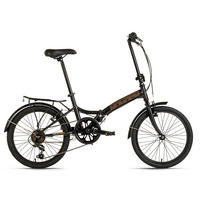 DaCapo Faltrad Foldtech Foldech 20 Zoll Rahmenhöhe 32 cm 6 Gänge schwarz schwarz ca. 20 Zoll Foldtech - schwarz (118,00/22,00/55,00cm) - DaCapo