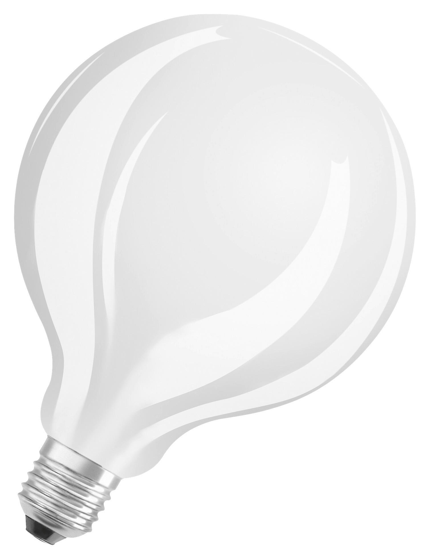 OSRAM Globelampe AC32476 E27 LED-Globelampe_Osram E27 - weiß (12,40cm) - OSRAM
