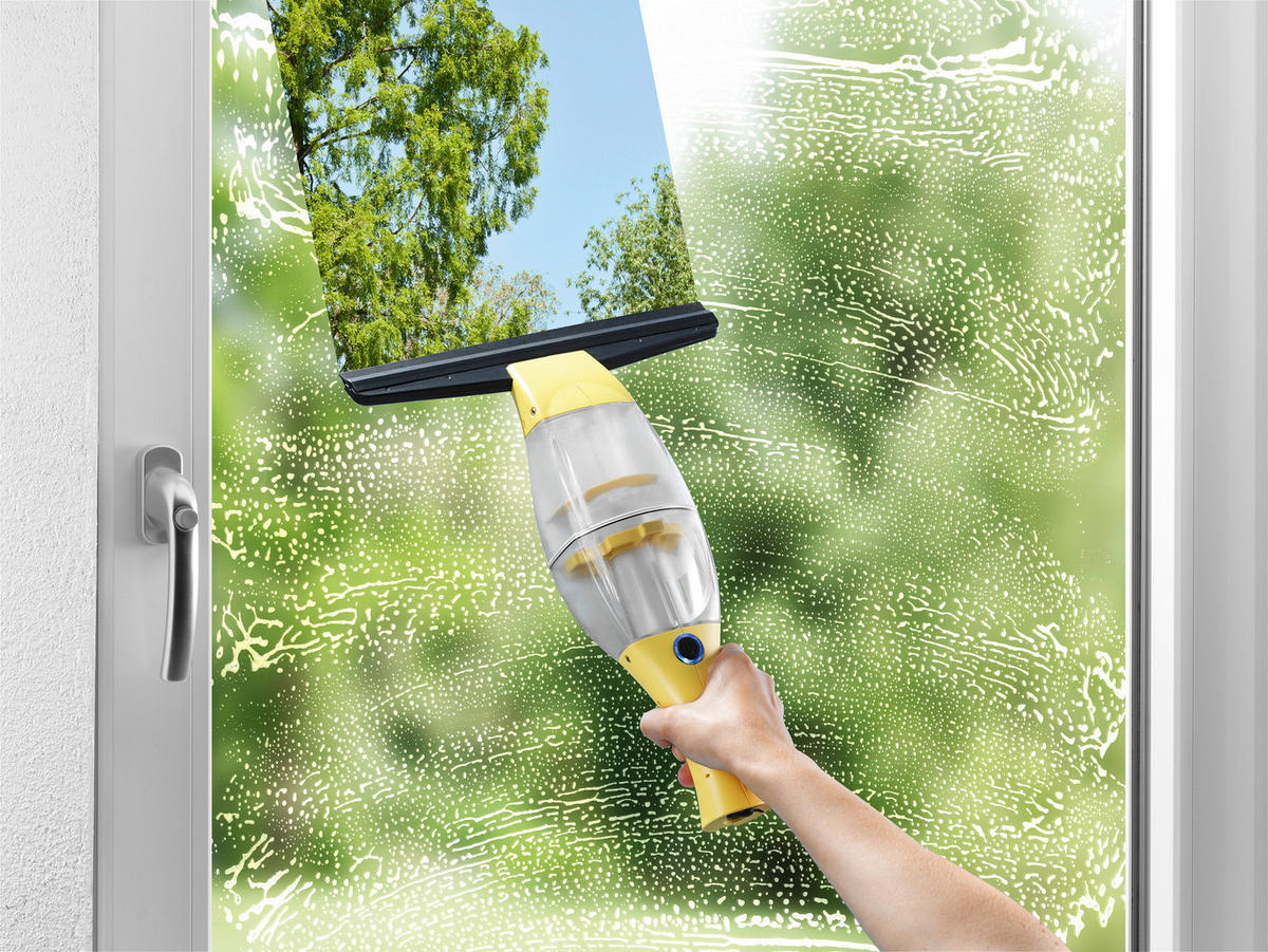CLEANmaxx Haushaltshelfer gelb Akku-Fensterreiniger_CLEAmaxx - gelb - CLEANmaxx