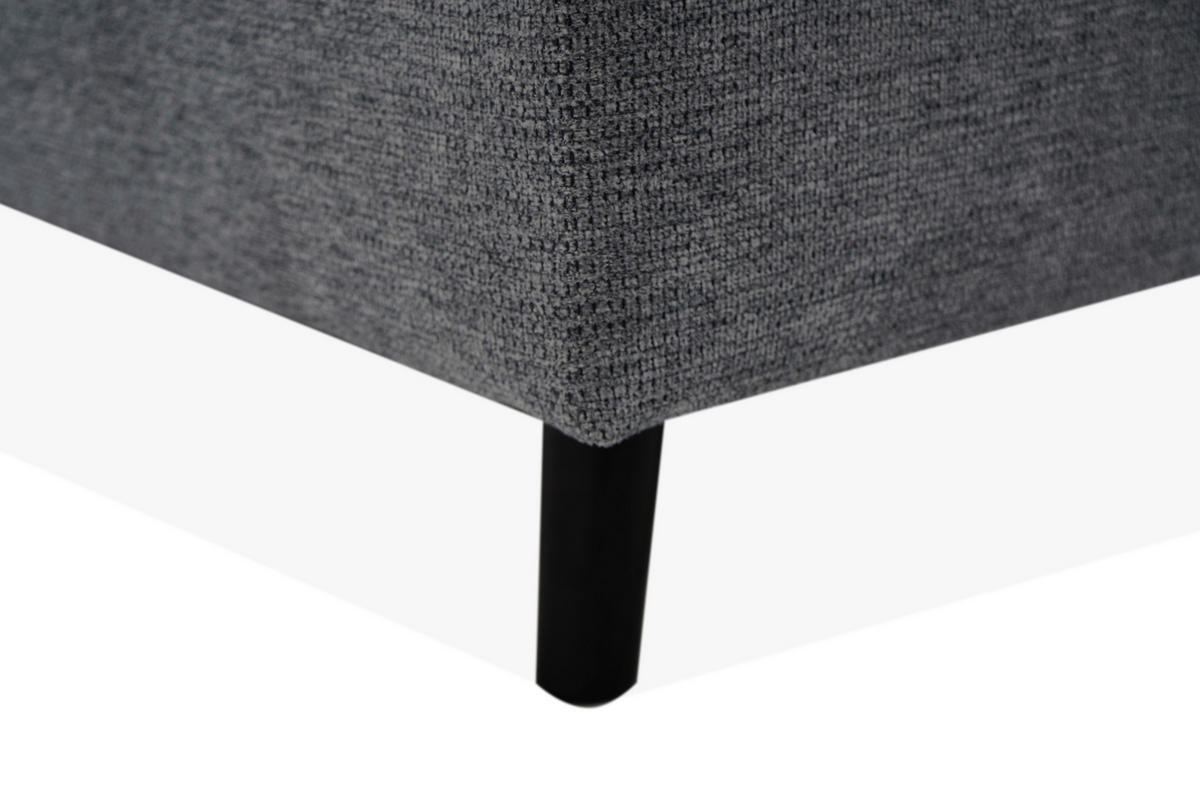 Funktionsecke Sandro grau Microfaser B/H/T: ca. 235x90x159 cm Sandro - schwarz/grau (235,00/90,00/159,00cm)